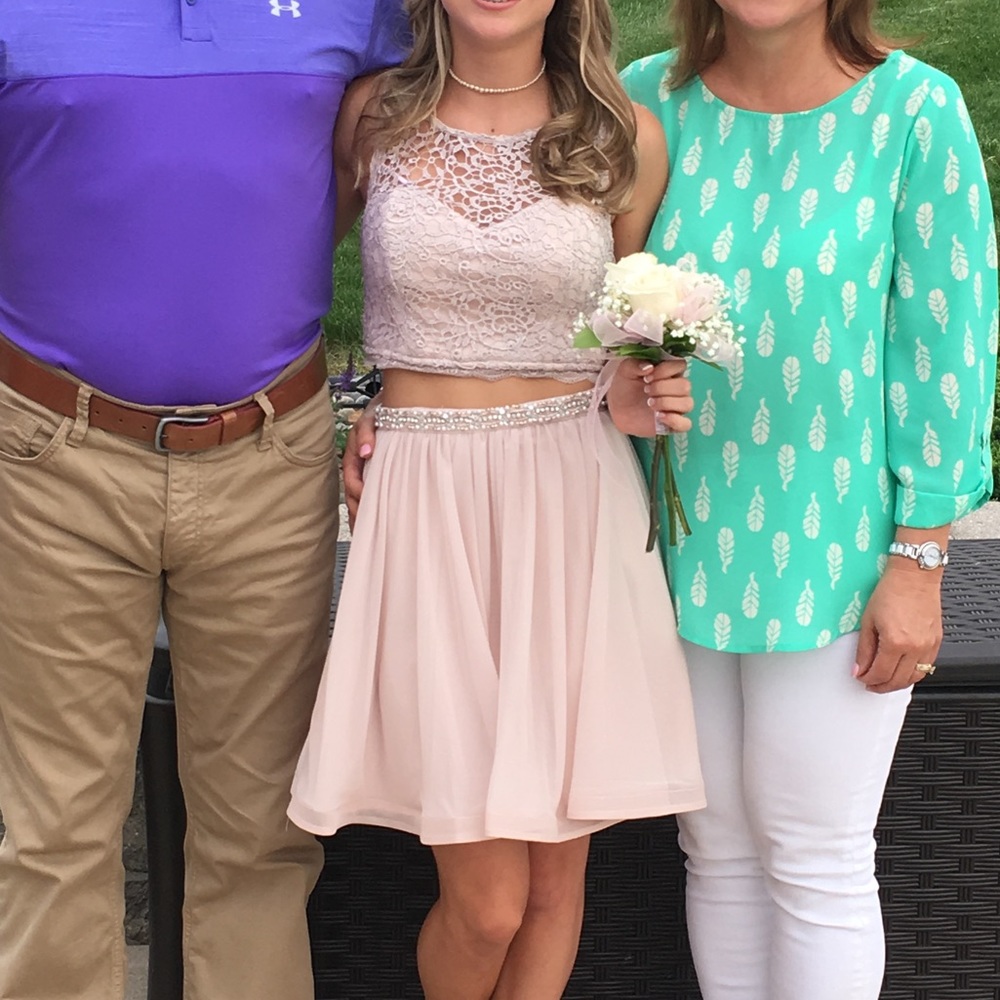 Two-Piece Homecoming Dress